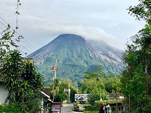 Mount Merapi, HD wallpaper