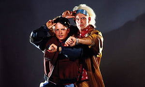 Back To The Future Marty And Dr. Brown, Doc Brown, HD wallpaper