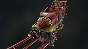 Fanart CanCan Coaster Eurosat, HD wallpaper