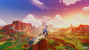 Natlan is so gorgeous, my favorite, Natlan Genshin impact, HD wallpaper