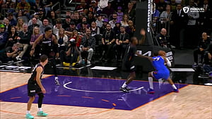 Aaron Wiggins Somehow Gets The And 1 To Fall, HD wallpaper