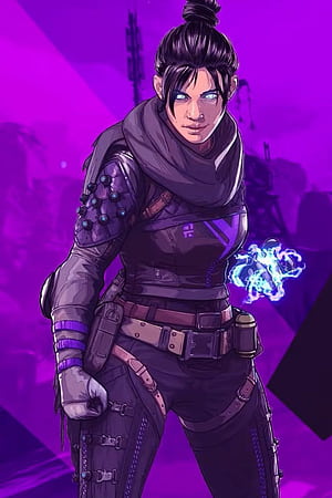 of Wraith Character from Apex Legends Mobile, HD phone wallpaper