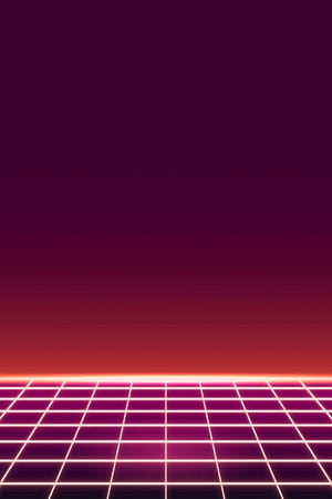 grid neon patterned background vector, HD phone wallpaper
