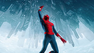 Spider Man Red And Blue Legacy, spider-man-brand-new-day, spiderman, superheroes, artwork, art, digital-art, movies, 2026-movies, tom-holland, disney, marvel, HD wallpaper