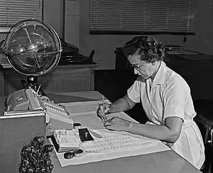 Katherine Johnson at Work, 1962, HD wallpaper