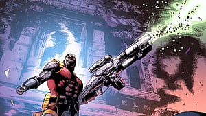 Marvel's All New, All Different Savage Avengers Assemble To Battle Deathlok, Marvel Weapons, HD wallpaper