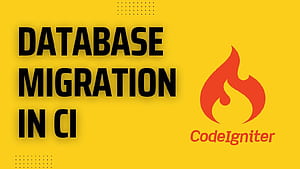 Create Migration In CodeIgniter 4, HD wallpaper