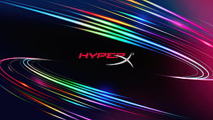 HyperX, hyperx, computer, abstract, logo, HD wallpaper