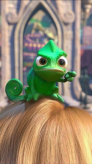 Pascal, funny, tangled,, Rapunzel Pascal, HD phone wallpaper