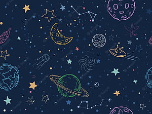 Space Pattern, HD wallpaper