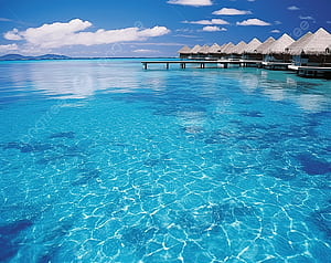 The Sanremo Bora Bora Spa Maui Papeete Indian Ocean, HD wallpaper