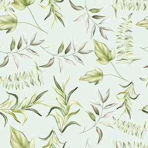 Spring Leaves Pattern, HD phone wallpaper