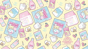 Pompompurin Computer, HD wallpaper