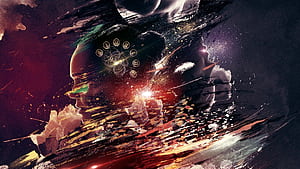 Spacetime, HD wallpaper