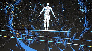 Silver Surfer Cosmic Ultra Comic, Silver Surfer In Space, HD wallpaper