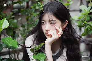 My fav ILLIT from SUPER REAL ME Concept, Minju Illit, HD wallpaper