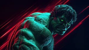 Hulk The Strongest One There Is, hulk, superheroes, artwork, art, digital-art, ai, HD wallpaper
