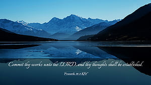 Proverbs 16:3, HD wallpaper