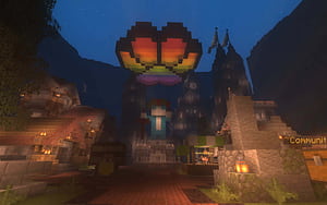 Epic Minecraft Server, HD wallpaper