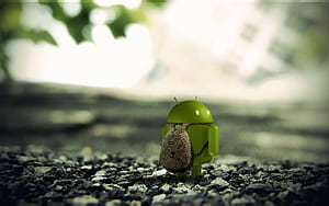 Android Robot Explorer, HD wallpaper