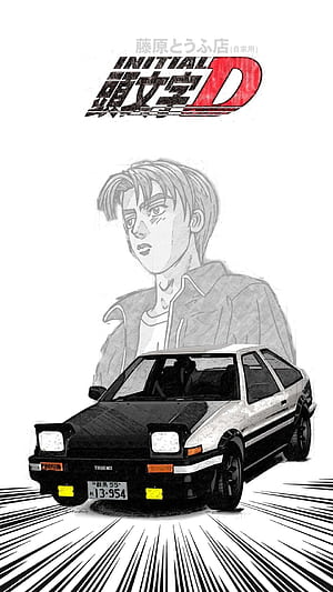 Initial D, Initial D AE86, HD phone wallpaper