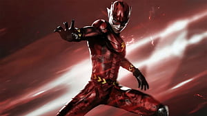 Comic, Flash, HD wallpaper