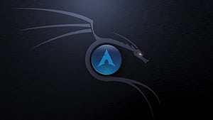 Arch Linux, Dark Arch Linux, HD wallpaper