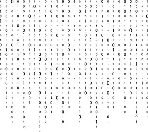 Falling numbers. Matrix. Digital data stream. binary code. Graphic technology background, HD wallpaper