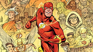 Comic, Flash, HD wallpaper