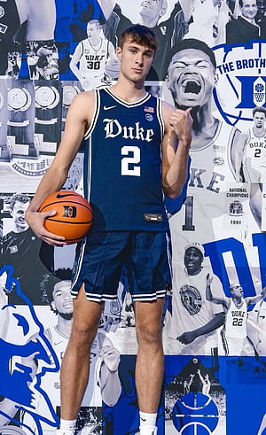 ZZ. Duke blue devils basketball, Sport logo design, Senior, Cooper Flagg, HD phone wallpaper