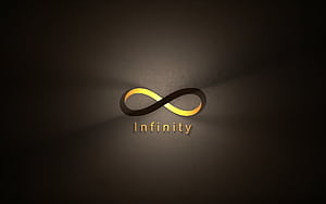 <3 Symbols <3, Infinity Loop, HD wallpaper