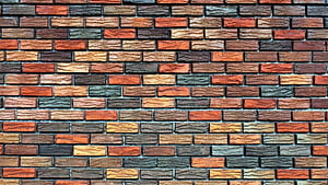 dd, Brick Pattern, HD wallpaper