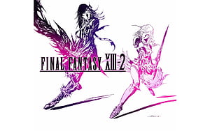 Final Fantasy XIII 2. FF13 2, FF Logo, HD wallpaper