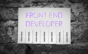 Hire Front End Dev, Front End Developer, HD wallpaper