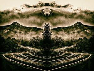 Mirror Eckert graphy, Mirror Reflection, HD wallpaper