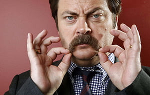 Nick Offerman, HD wallpaper