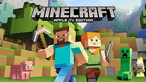 Minecraft Background, Minecraft Java Edition, HD wallpaper