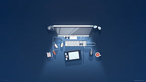 Anime Programming, Cartoon Coding, HD wallpaper