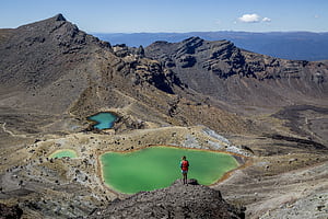 Tongariro National Park in New Zealand, HD wallpaper