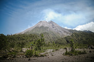 Merapi ., Mount Merapi, HD wallpaper
