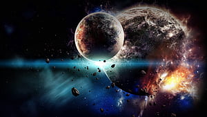 Earth Exploding, HD wallpaper