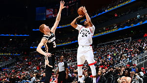 Toronto Raptors guard Norman Powell catches fire in comeback win over Atlanta Hawks. Sporting News India, HD wallpaper
