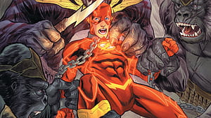 Comic, Flash, HD wallpaper