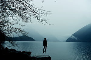 Elevating, graphy, lake, HD wallpaper