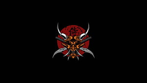 Oni Mask Devil, HD wallpaper