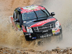 Of Isuzu D Max Extended Cab Rally 2008, HD wallpaper