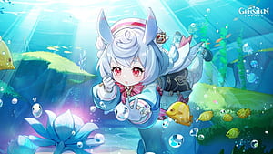 Official Art and Assets, Genshin Impact Fontaine, HD wallpaper