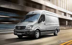 Van, Sprinter, HD wallpaper