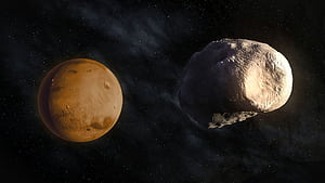 Phobos, HD wallpaper