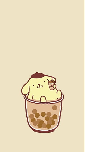 Pompompurin, HD phone wallpaper